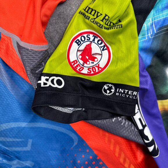 Cycling Jersey Mens Small Lot of 2 Boston Red Sox Tour De Summer Camps NJ - Picture 7 of 9